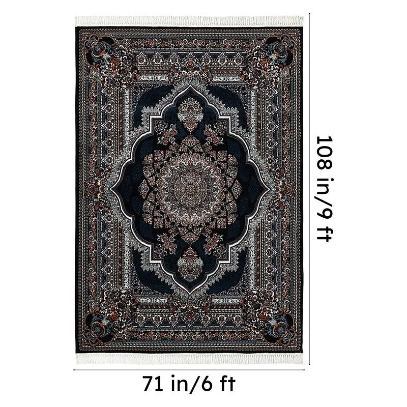 Aavriti Artificial Silk Carpet media 9
