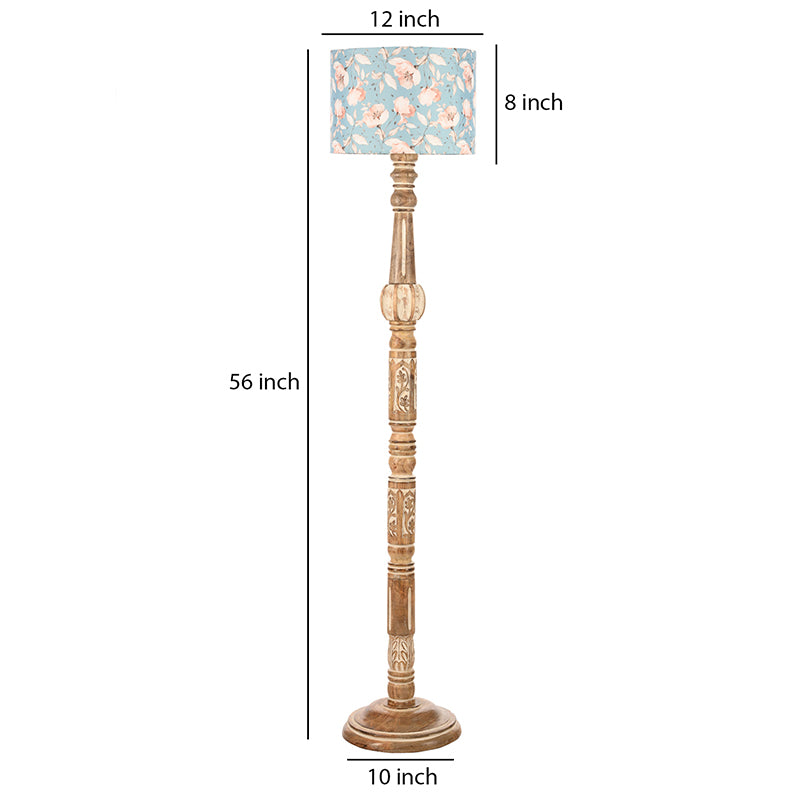 Arka Bleu Flora Floor Lamp media 5