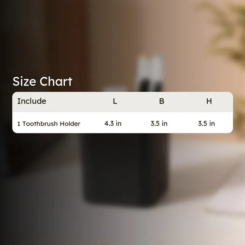 Purelo Toothbrush Holder - Black media 7
