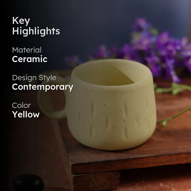Cinzia Ceramic Tea Cup (160 mL) media 2