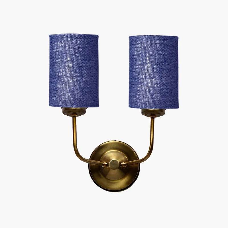 Lumoire Duo Metal Wall Lamp - Blue media 5