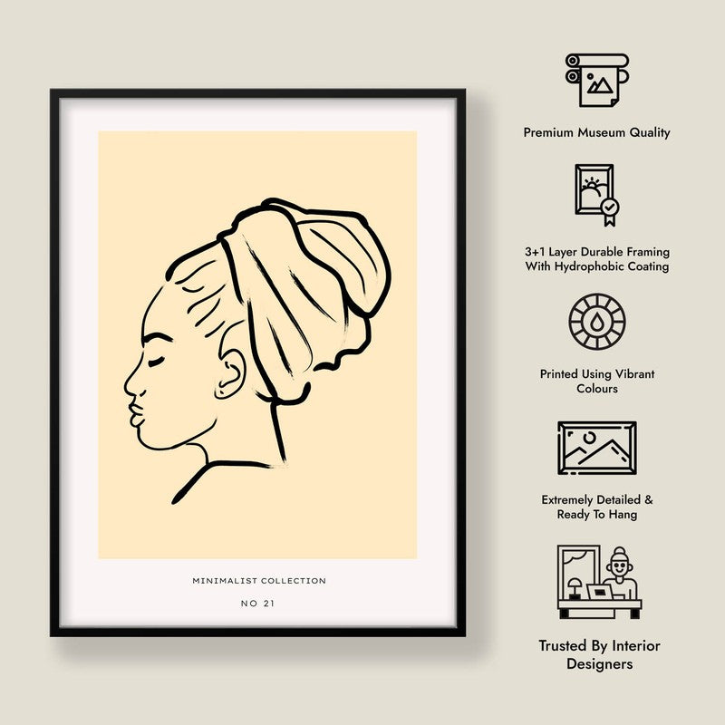 Aura Archival Canvas Wall Art - Black Frame media 8
