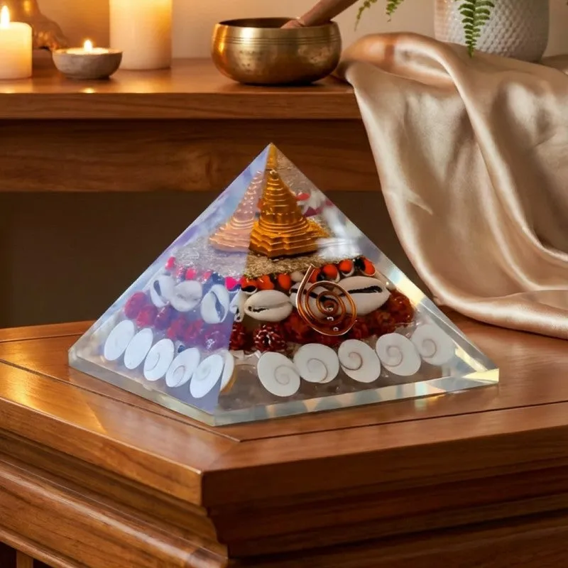 Godess Laxmi Dhan Glass Pyramid media 5