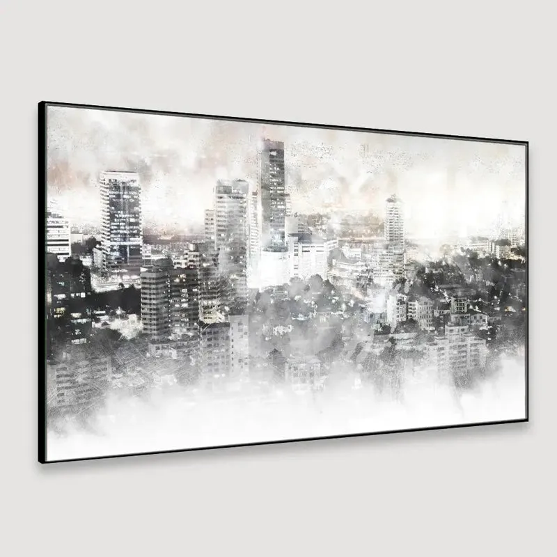 Urban Haze Canvas Wall Painting media 4