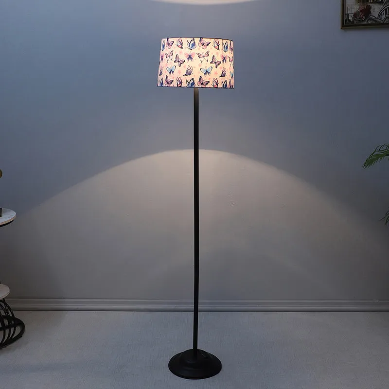 Petaluda Printed Metal Floor Lamp - Black media 2