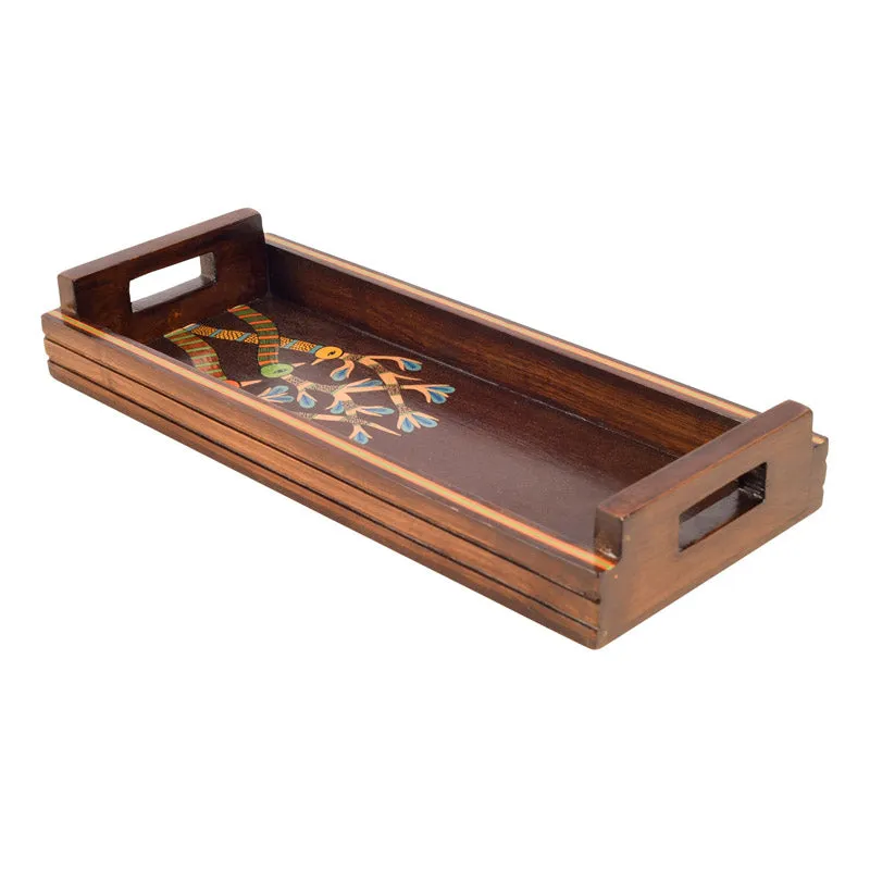 Indrapal Handcrafted Serving Tray media 3
