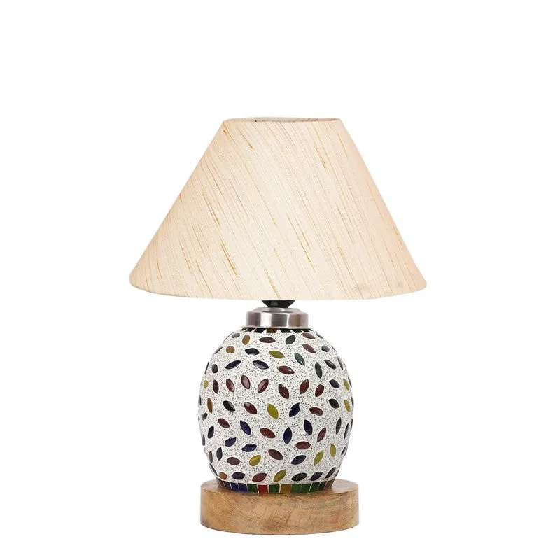 Baskora Wooden Table Lamp - Multicolor media 5