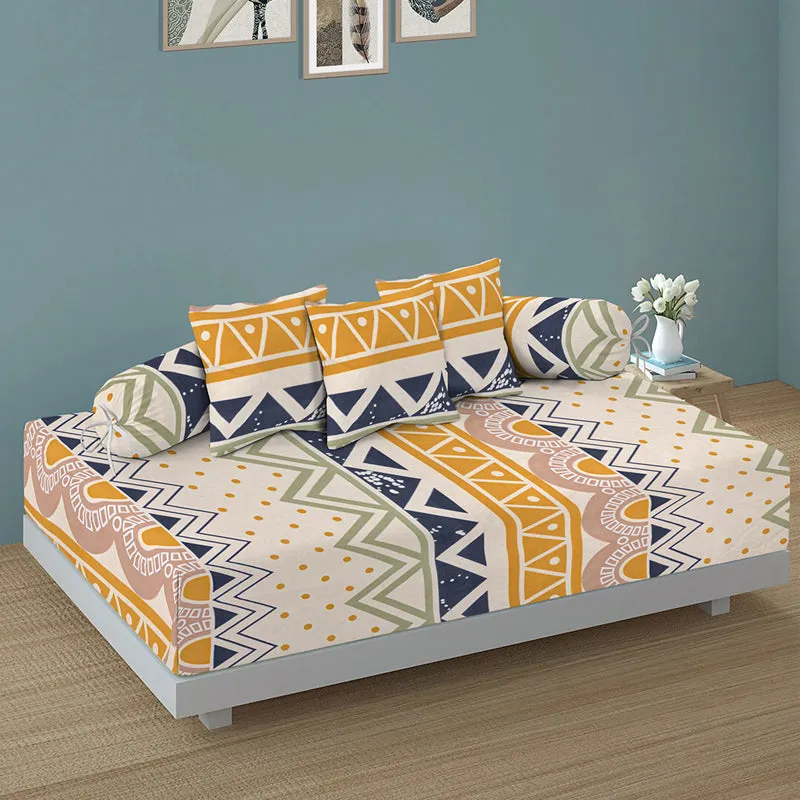 Atelier Geo Diwan Set - Six Piece Set media 1
