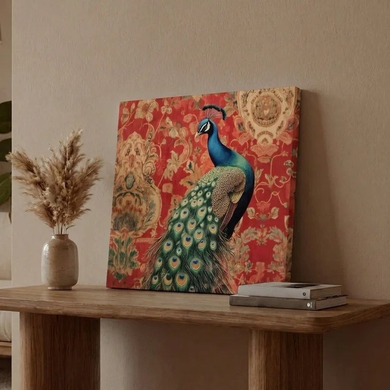 Indian Mayur Canvas Wall Art media 1