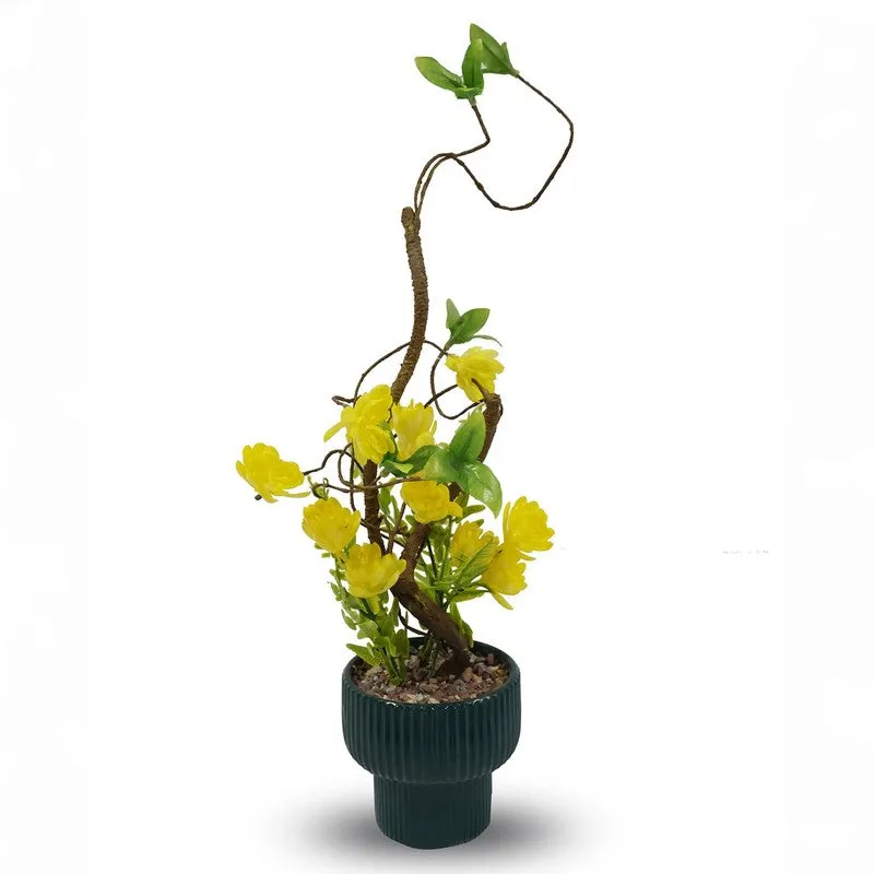 Artificial Orchids Plant with Ceramic Pot - 1.8 Feet media 3
