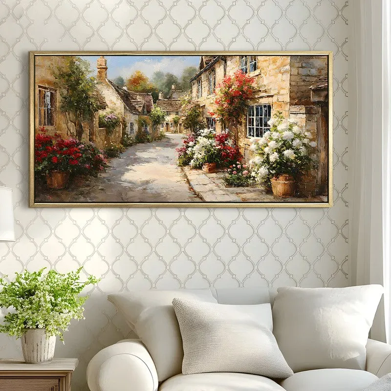 Flower Valley European Cottage Wall Art media 3