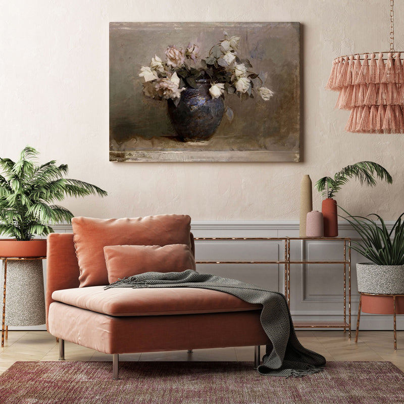 Flowers Of Past Wood Wall Art