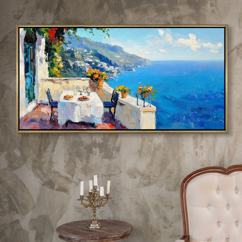 Sail Beyond Canvas Wall Painting With Frame