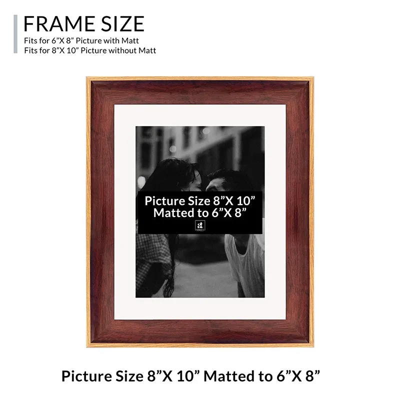 Timberina Photo Frame (Brown) - Set Of Four media 8