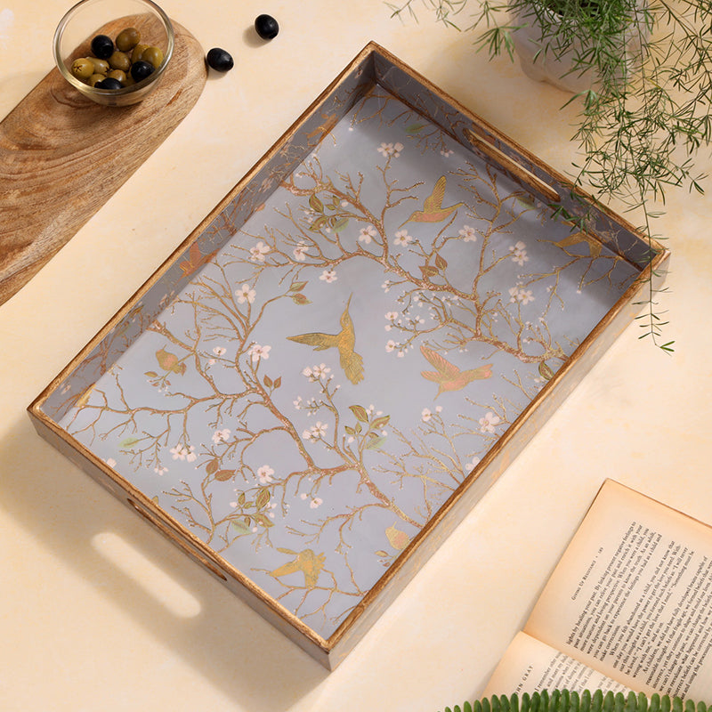 Ethereal Vine MDF Serving Tray