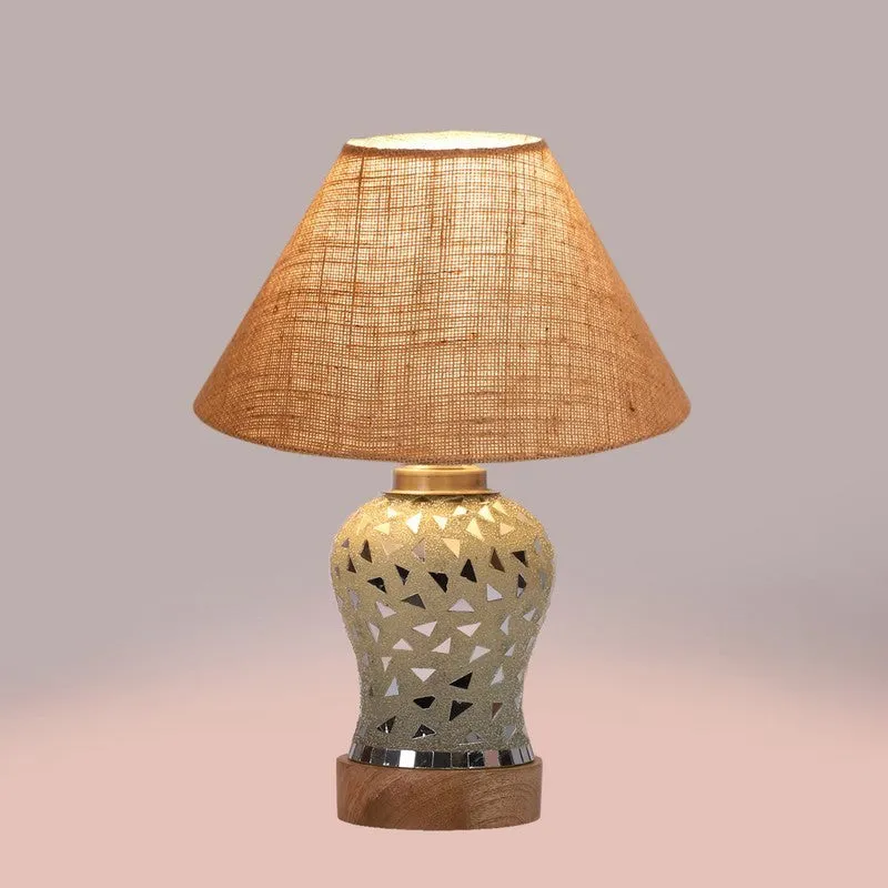 Solenne Wooden Table Lamp - Multicolor media 6