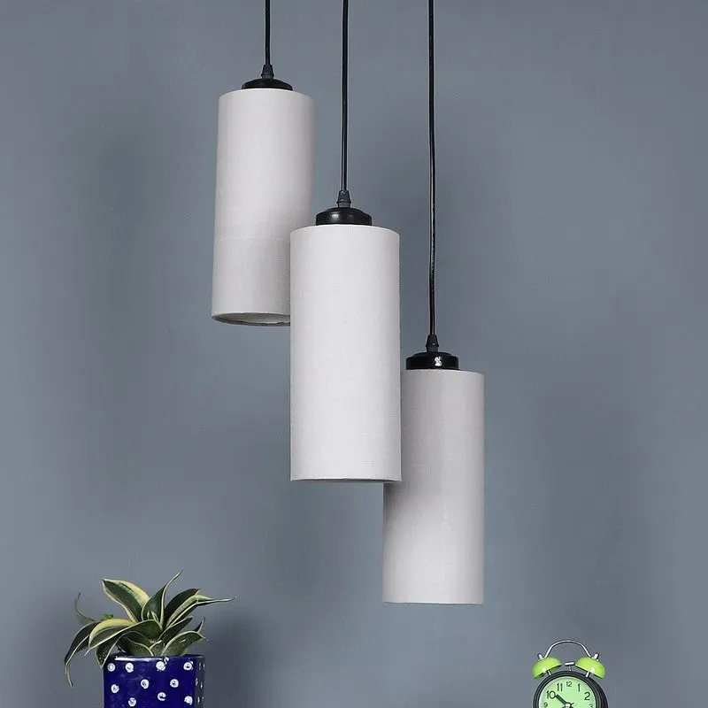 Glowspire Triple Metal Ceiling Lamp - Grey media 3