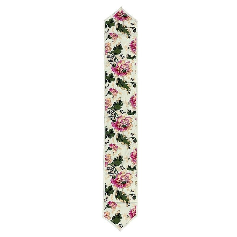 Swayam Dianthus Flora Cotton Table Runner media 7