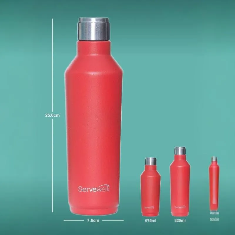 Steel Chill Bottle (820 mL) - Fuji Red media 5