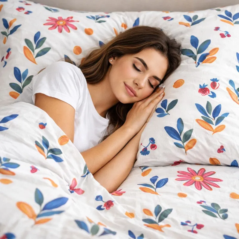 Bloom Blend Cotton Bedsheet - 300 TC media 5