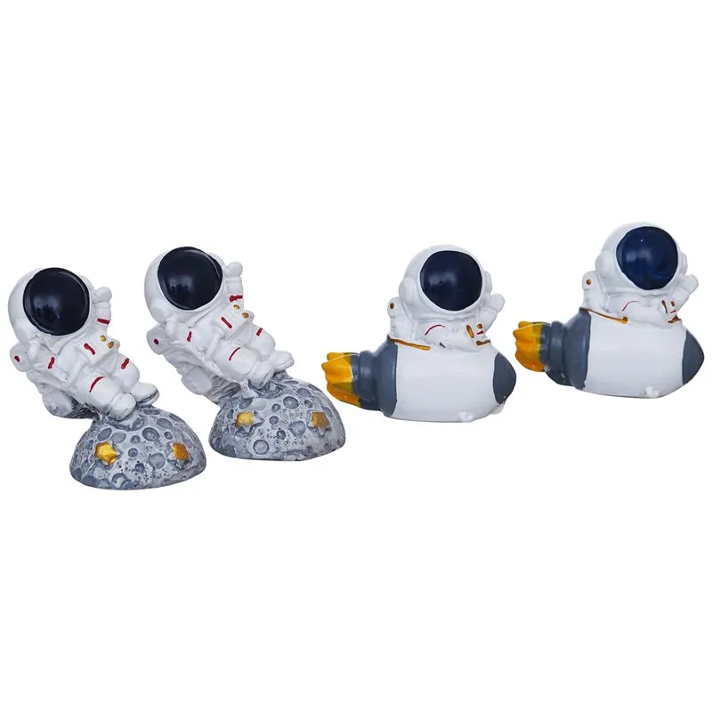 Astronaut Fun Showpiece - Set Of Four media 4