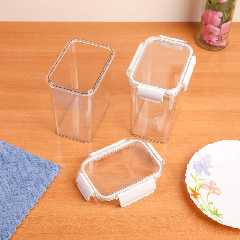 AirLock White Clear PET Container - Set Of Two media 3