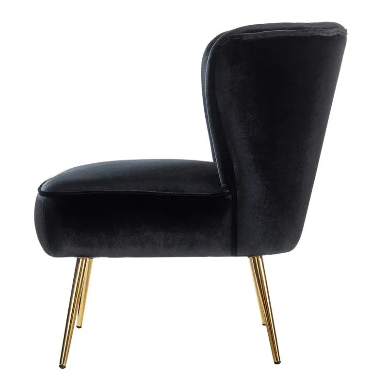 Noirvia Crest Accent Chair  Black media 4