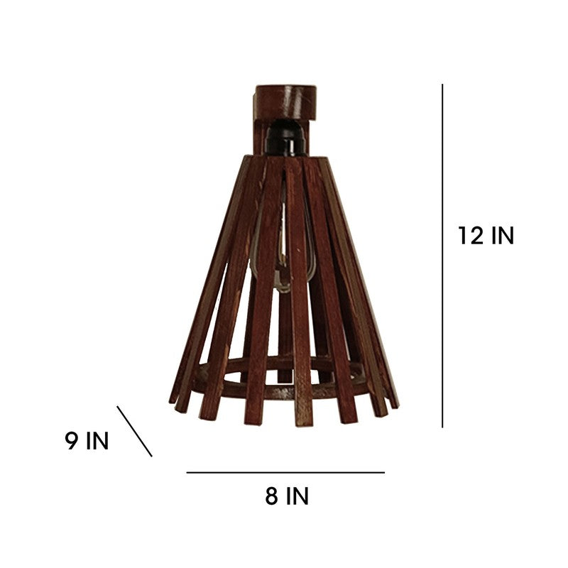 Quenara Wooden Wall Lamp media 7