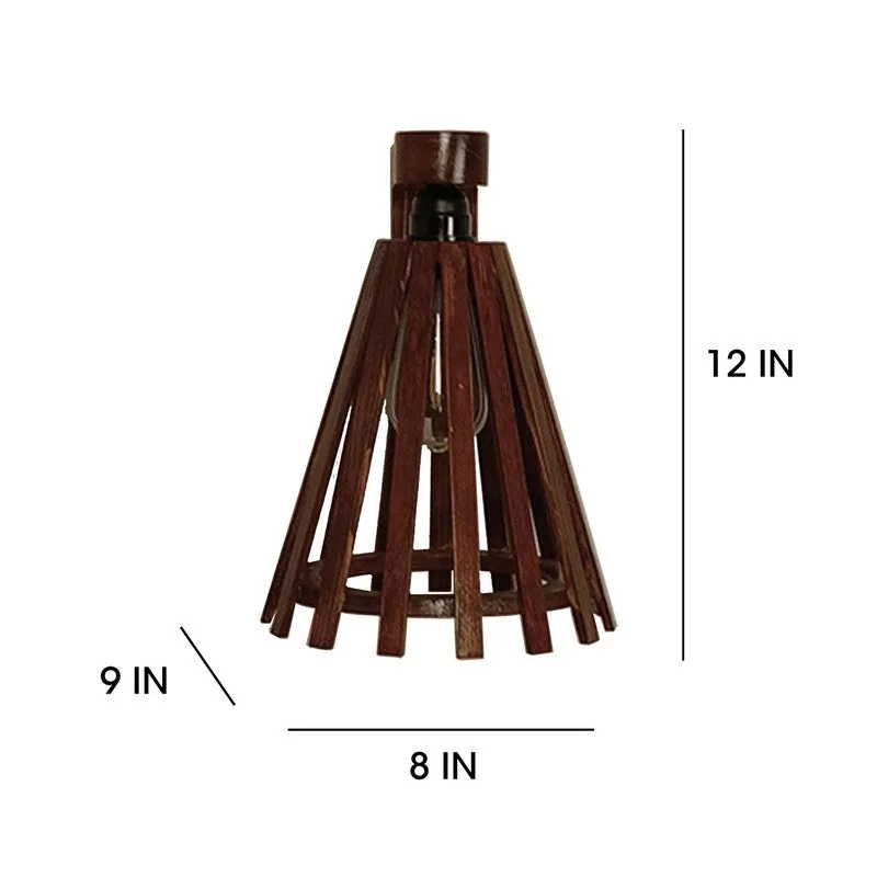 Quenara Wooden Wall Lamp media 7