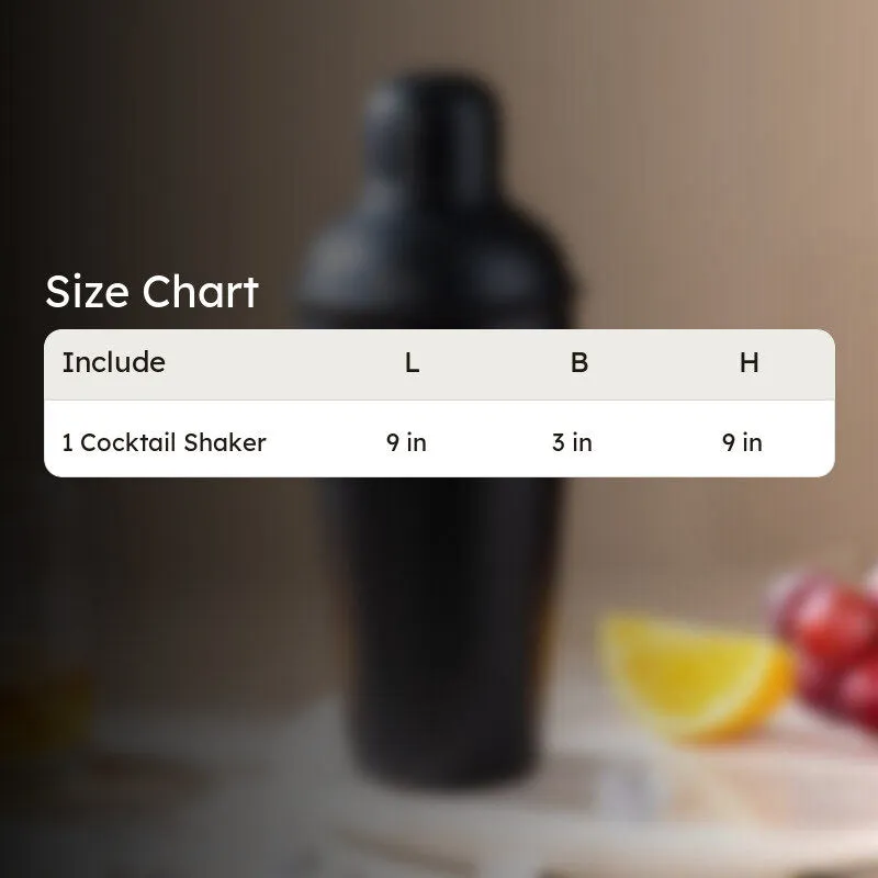 Twist & Shake Stainless Steel Cocktail Shaker - 550 ML media 8