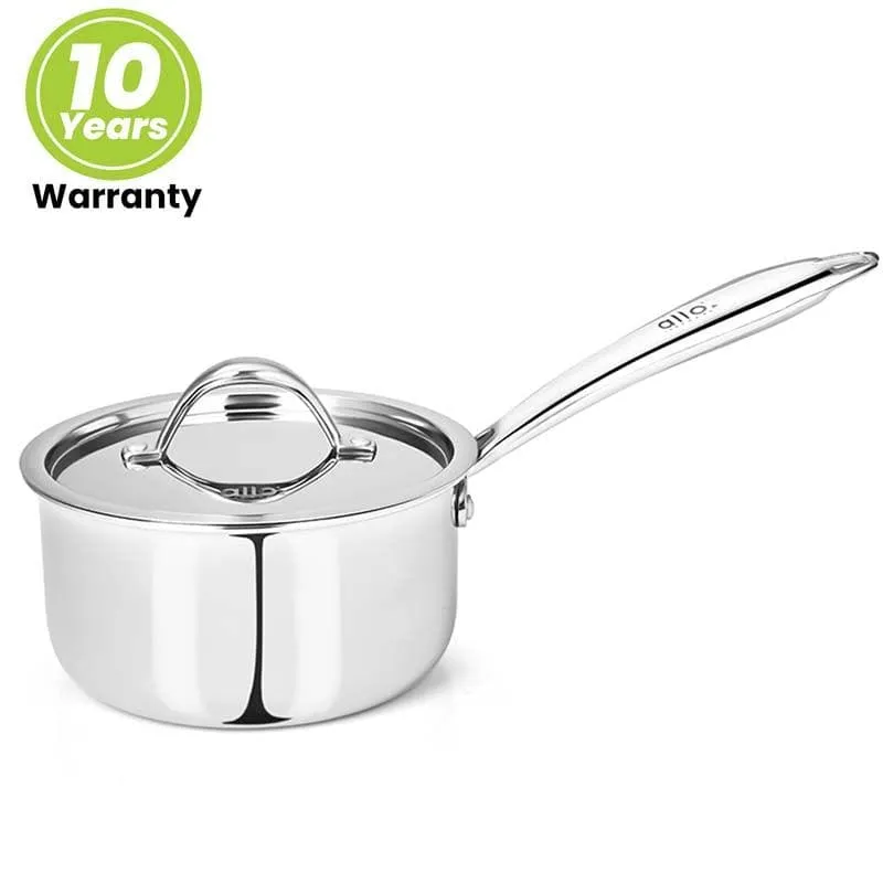 Soqo Induction Safe Saucepan With Lid - 3300 ML / 8 Inches media 7
