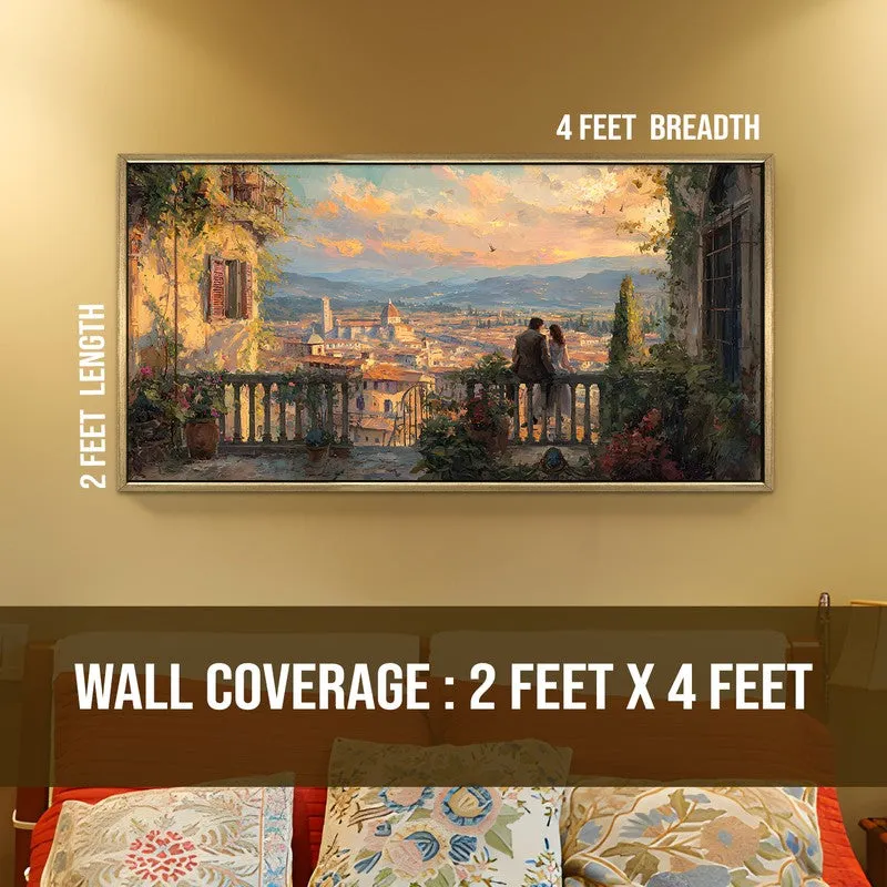 Elysium Canvas Wall Painting With Frame media 8