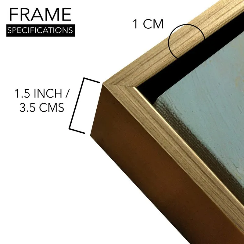 Sparrows Pause Canvas Wall Painting With Frame media 6
