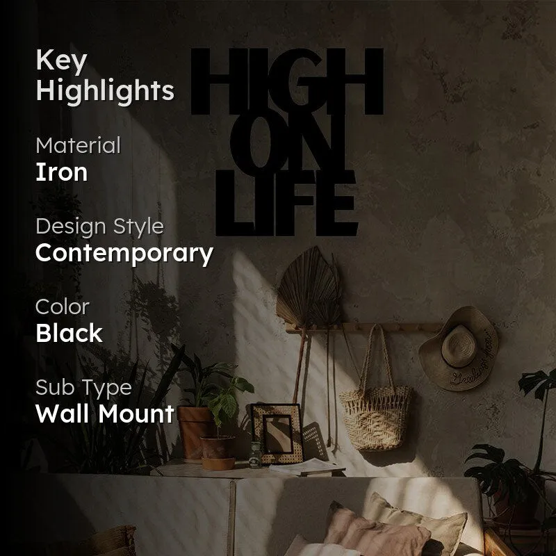 High On Life Iron Wall Accent media 2