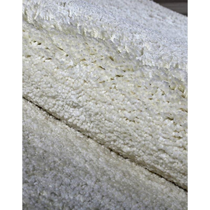 Artisanal Table Tufted Aura Rug - White media 7