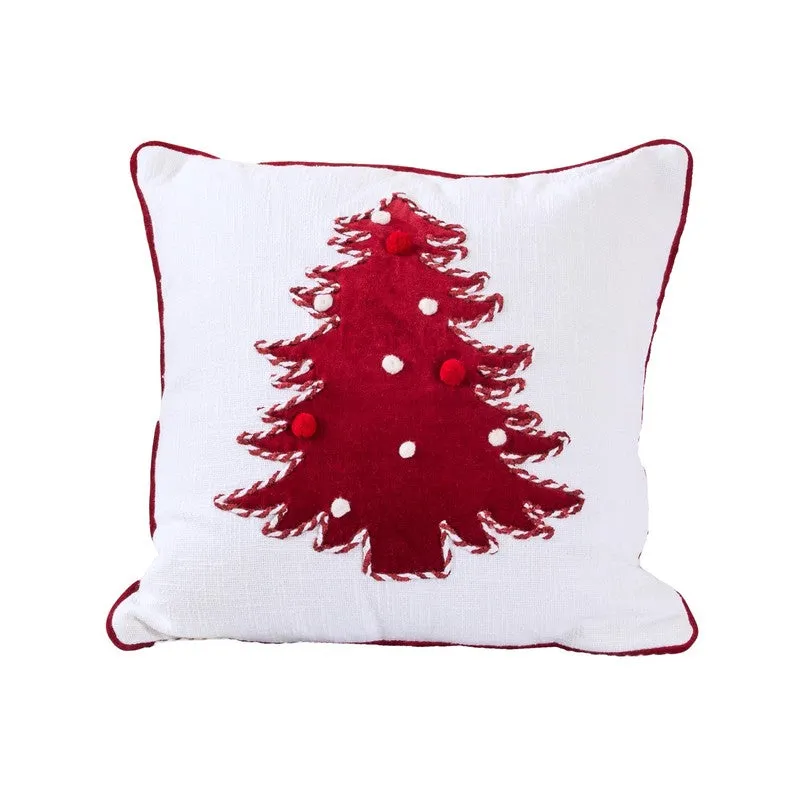 Festive Pine Cotton Cushion media 3