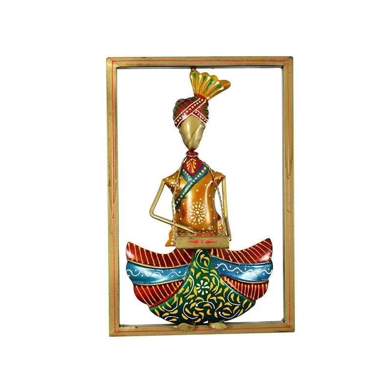 Bharatva Metal Wall Accent - Set Of Three media 3
