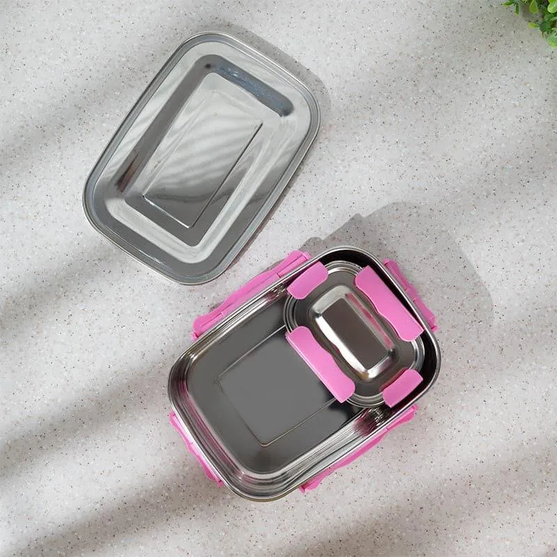 Ligo Pink Lunch Box (800/150 mL) - Two Piece Set media 4