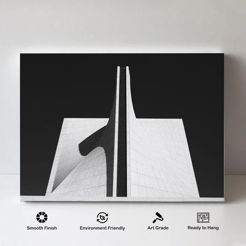 Modern Mirador Canvas Wall Painting - Gallery Wrap media 4