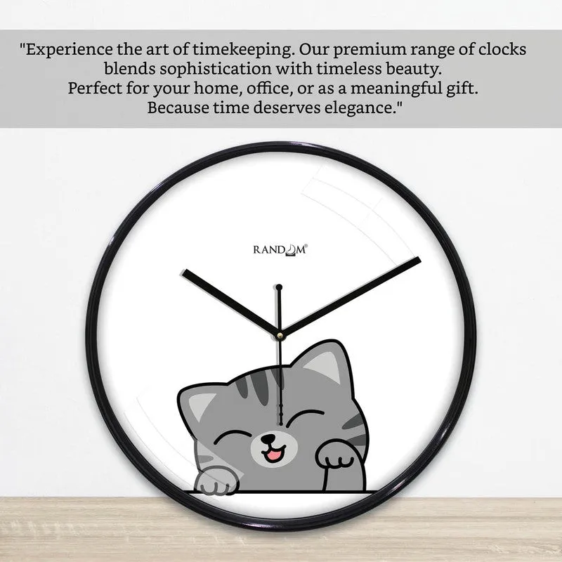 Luna Paws Wall Clock media 6