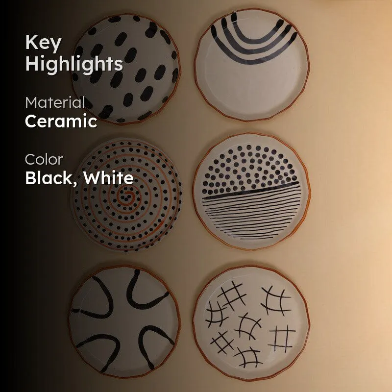 Fable Snack Plate - Set Of Six media 2