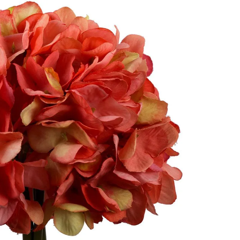 Artificial Realistic Hydrangea Flower Bouquet - Pink media 6