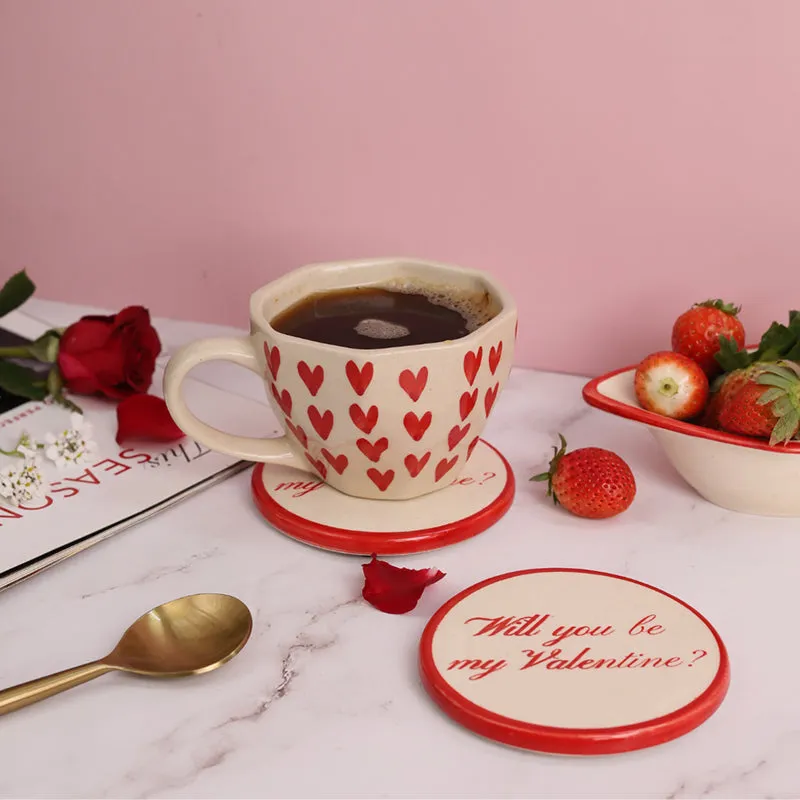 Will You Be My Valentine Coaster media 3