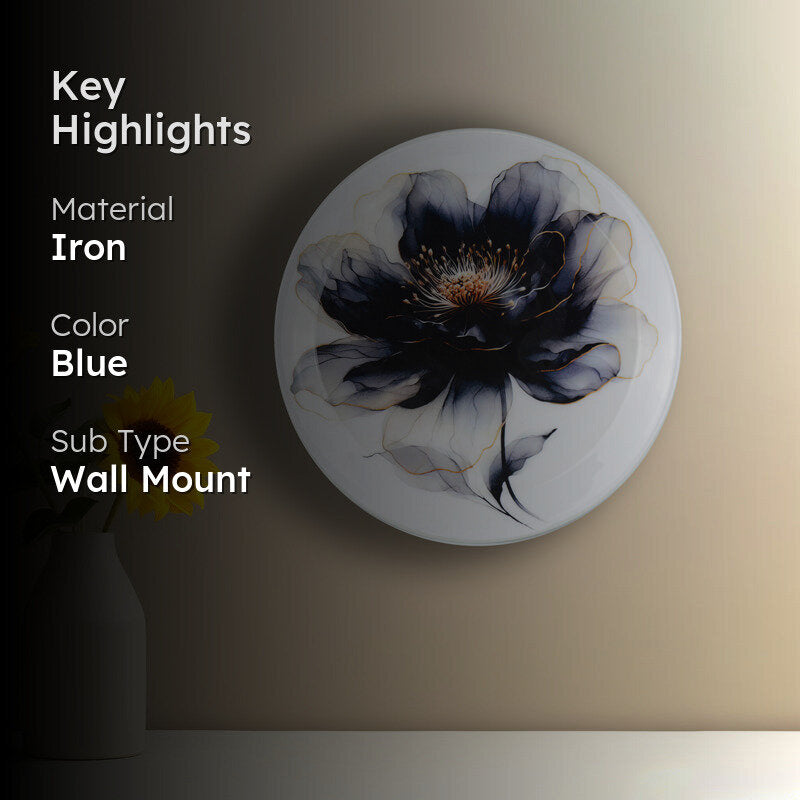 Black Dahlia Wall Plate media 2