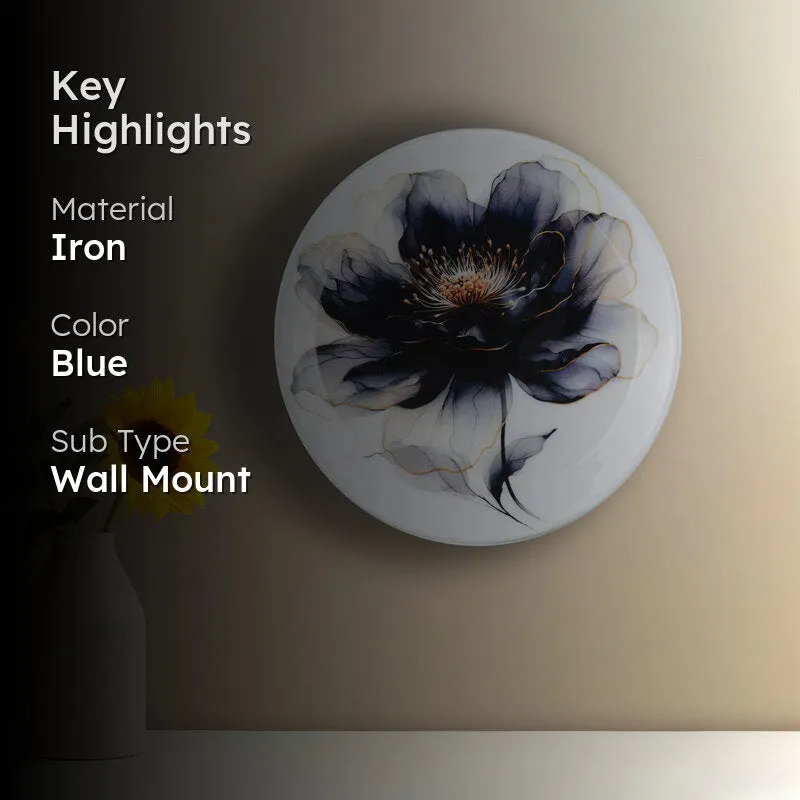 Black Dahlia Wall Plate media 2