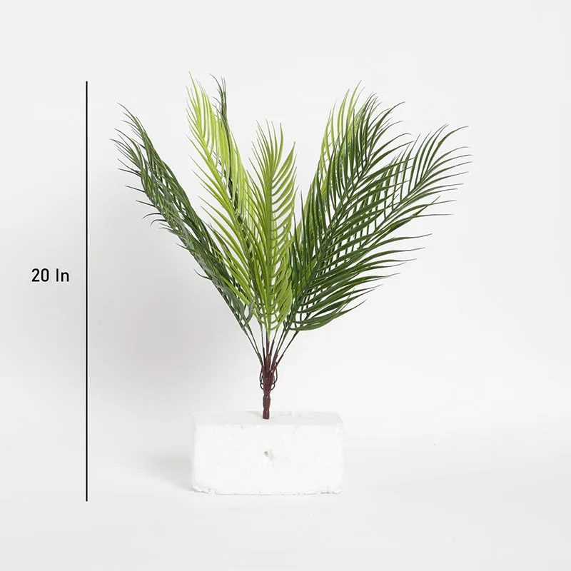 Faux Tropical Palm Bush (50 Cms) - Set Of Two media 4