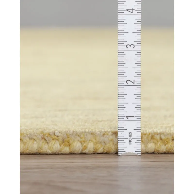 Aylin Hand Woven Wool Rug - Lime Green media 9