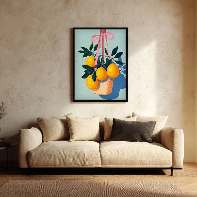 Florena Canvas Wall Painting With Black Frame media 3