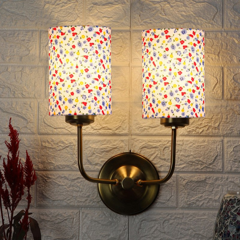 Floranira Fleur Duo Metal Wall Lamp - Multicolor
