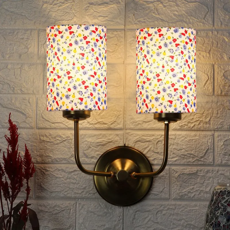 Floranira Fleur Duo Metal Wall Lamp - Multicolor media 1